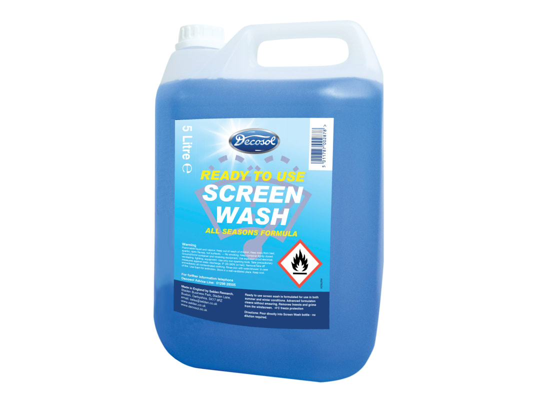 Decosol Ready Mixed Screenwash All Seasons Formula 5 litre AD6LRM