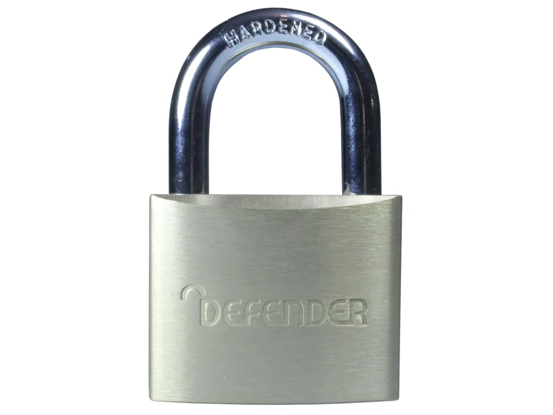 DEFENDER Defender Padlock Brass 40mm DFBP4 DFBP4