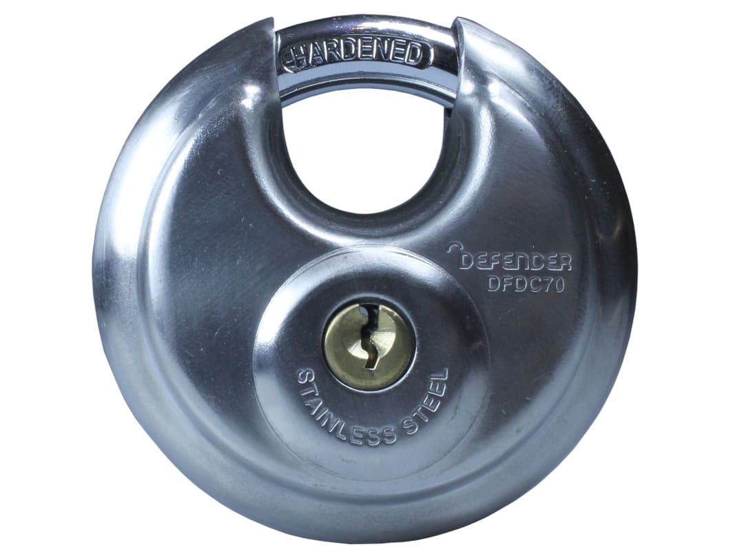 DEFENDER Diskus® Padlock Twin Pack 70mm DFDC70T