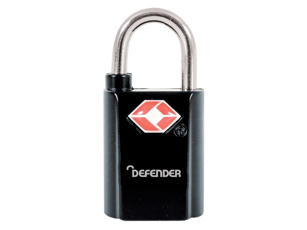 DEFENDER TSA Approved Padlock 20mm x 2 DFTSA20T DFTSA20T