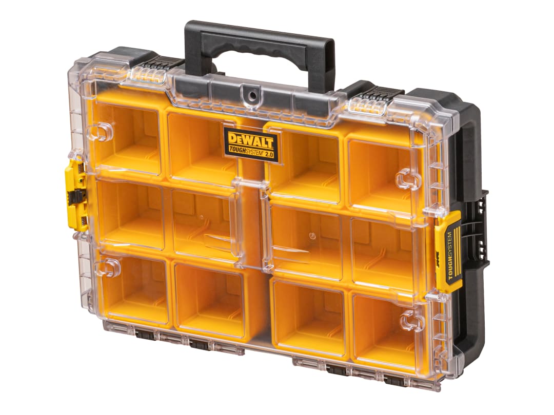 DEWALT Storage DS100 TOUGHSYSTEM™ 2.0 Toolbox with Clear Lid DWST83394-1