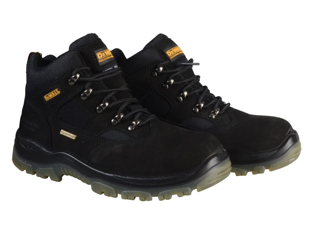 DEWALT Power Tools Challenger 3 Sympatex Waterproof Hiker Boots Black UK 9 EUR 43 BLACK CHALLENGER 3 SYMPATEX 9