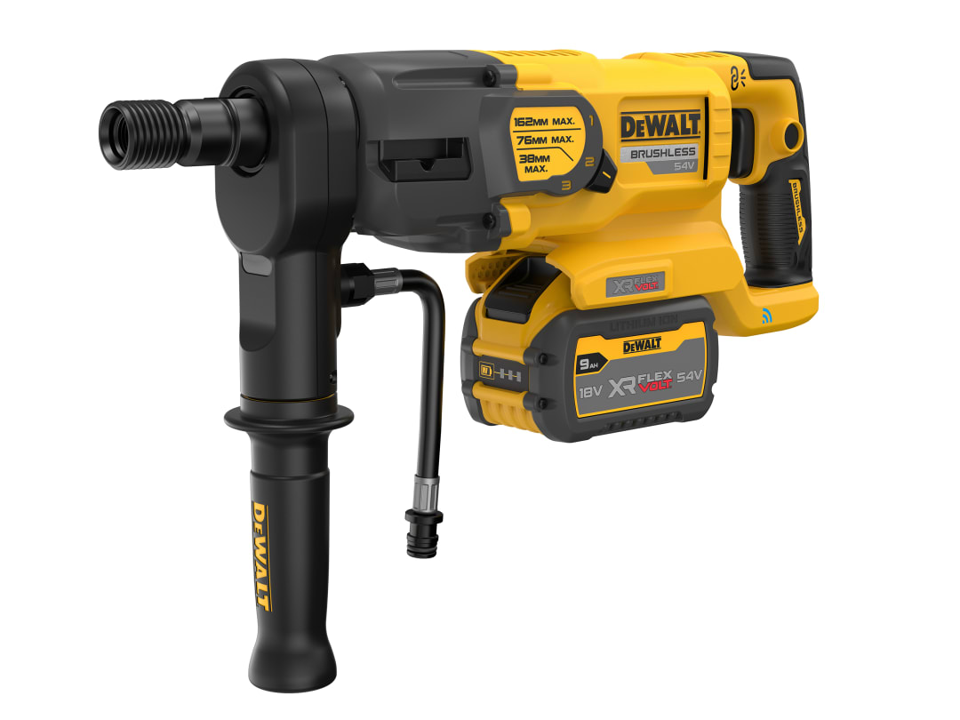 DEWALT Power Tools DCD150X2 XR FlexVolt Diamond Drill 54V 2 x 9.0Ah Li-ion DCD150X2-GB
