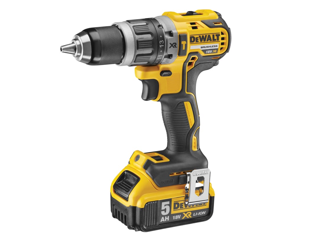 DEWALT Power Tools DCD796P1 XR Brushless Combi Drill 18V 1 x 5.0Ah Li-ion DCD796P1-GB