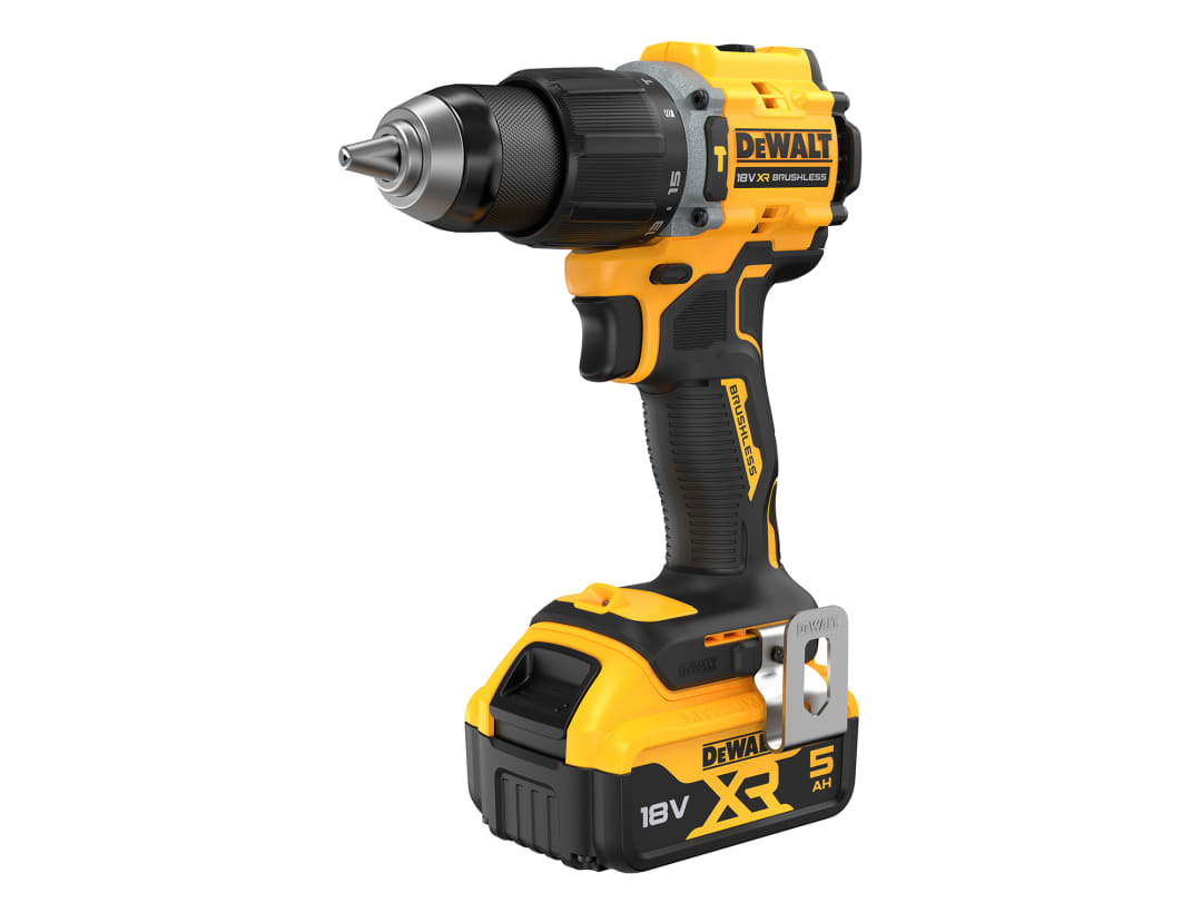 DEWALT Power Tools DCD799P1T XR Brushless Combi Drill 18V 1 x 5.0Ah Li-ion DCD799P1T-GB