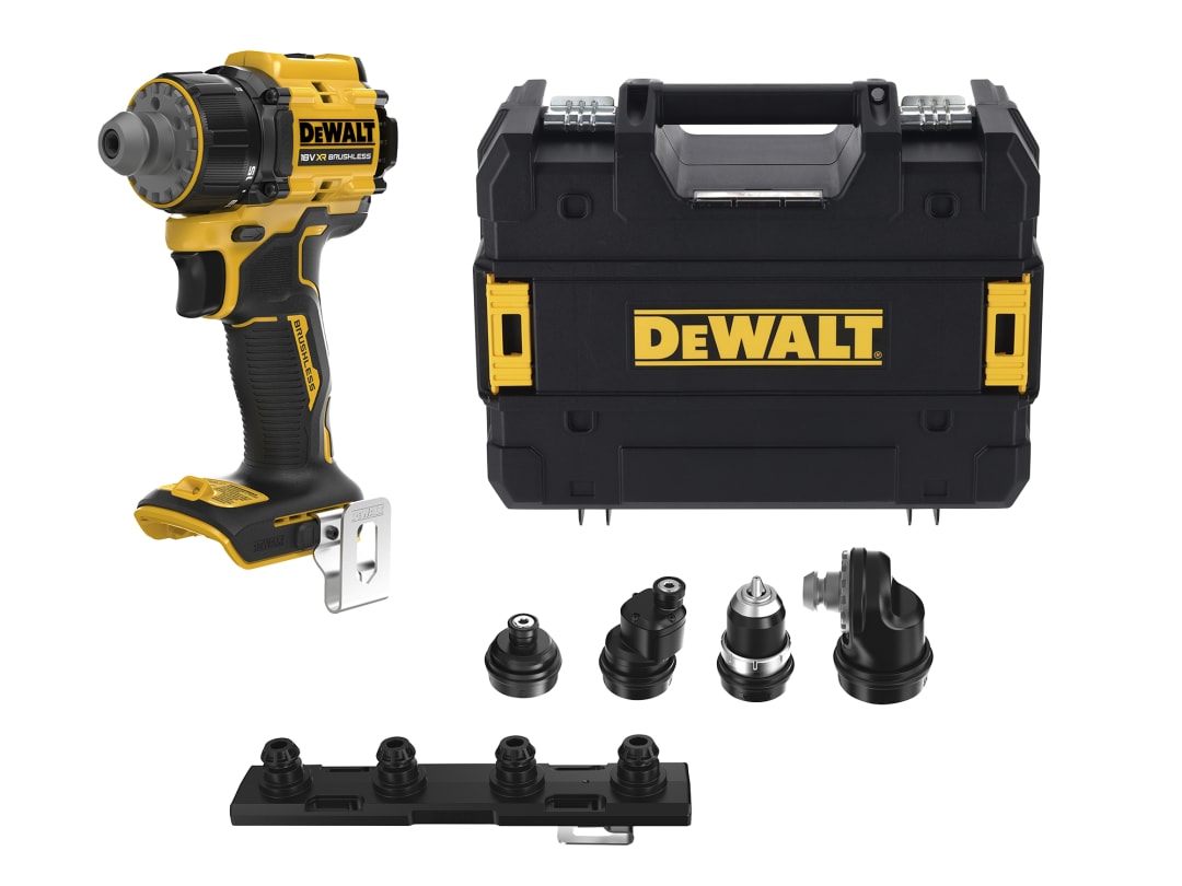 DEWALT Power Tools DCD803NT XR Brushless Multi-Head Drill Driver 18V Bare Unit DCD803NT-XJ