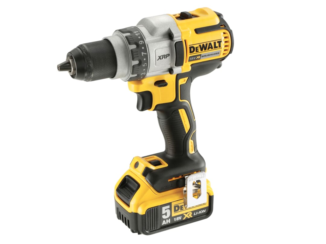 DEWALT Power Tools DCD991P2 Brushless 3 Speed Drill Driver 18V 2 x 5.0Ah Li-ion DCD991P2-GB