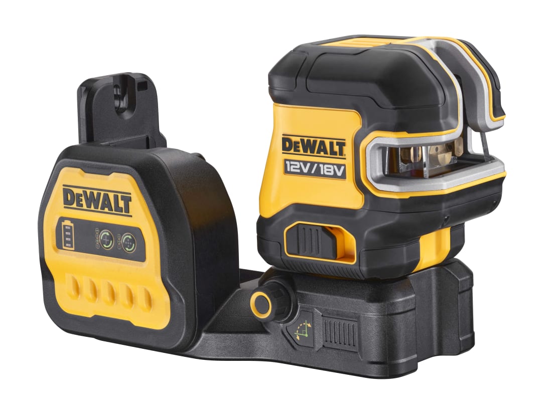 DEWALT Power Tools DCE825NG18 Spot & Cross Green Laser 12/18V Bare Unit DCE825NG18-XJ