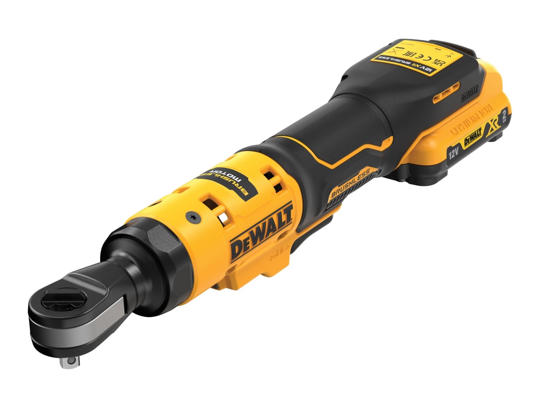 DEWALT Power Tools DCF504D1 XR 1/4in Open Head Ratchet 12V 1 x 2.0Ah Li-ion DCF504D1-GB