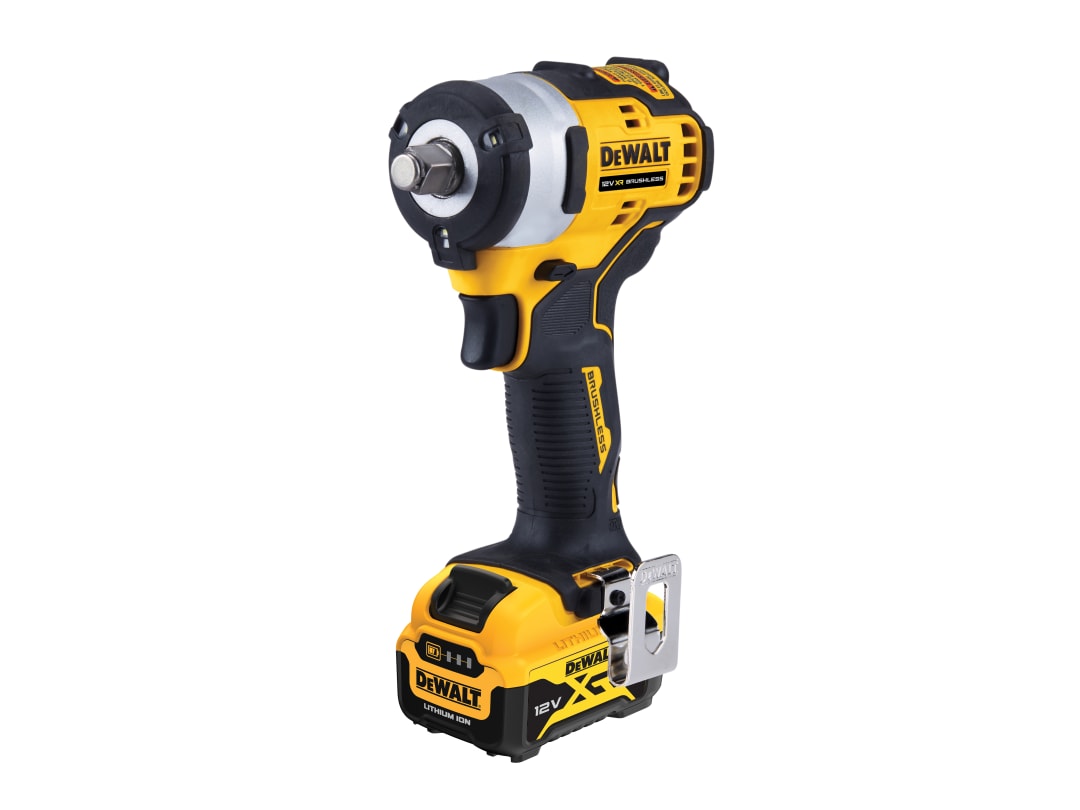 DEWALT Power Tools DCF901P1 XR Brushless 1/2in Impact Wrench 12V 1 x 5.0Ah Li-ion DCF901P1-GB