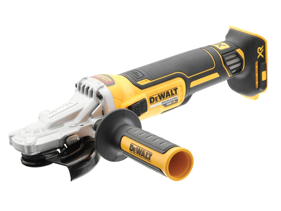 DEWALT Power Tools DCG405FN XR Brushless Flat Head Grinder 125mm 18V Bare Unit DCG405FN-XJ