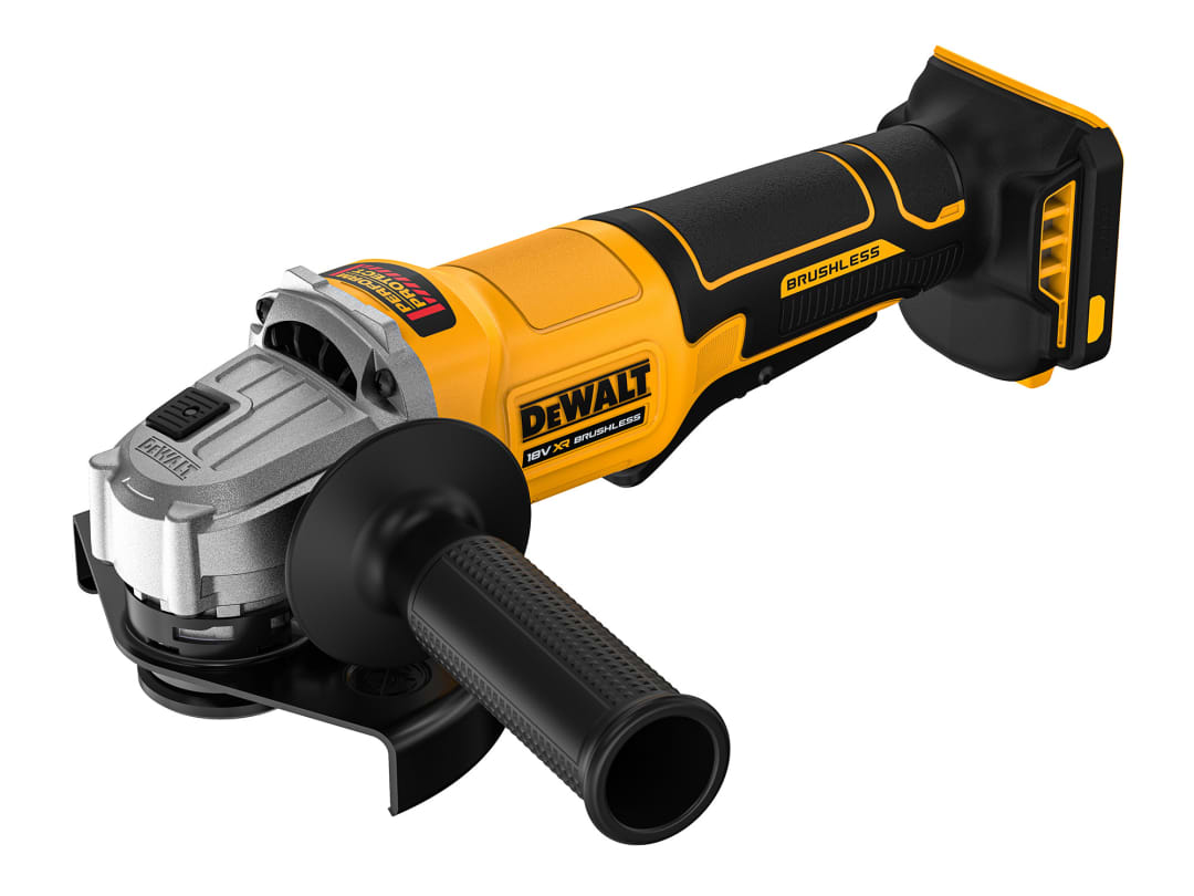 DEWALT Power Tools DCG408N XR Brushless Paddle Switch Angle Grinder 125mm 18V Bare Unit DCG408N-XJ