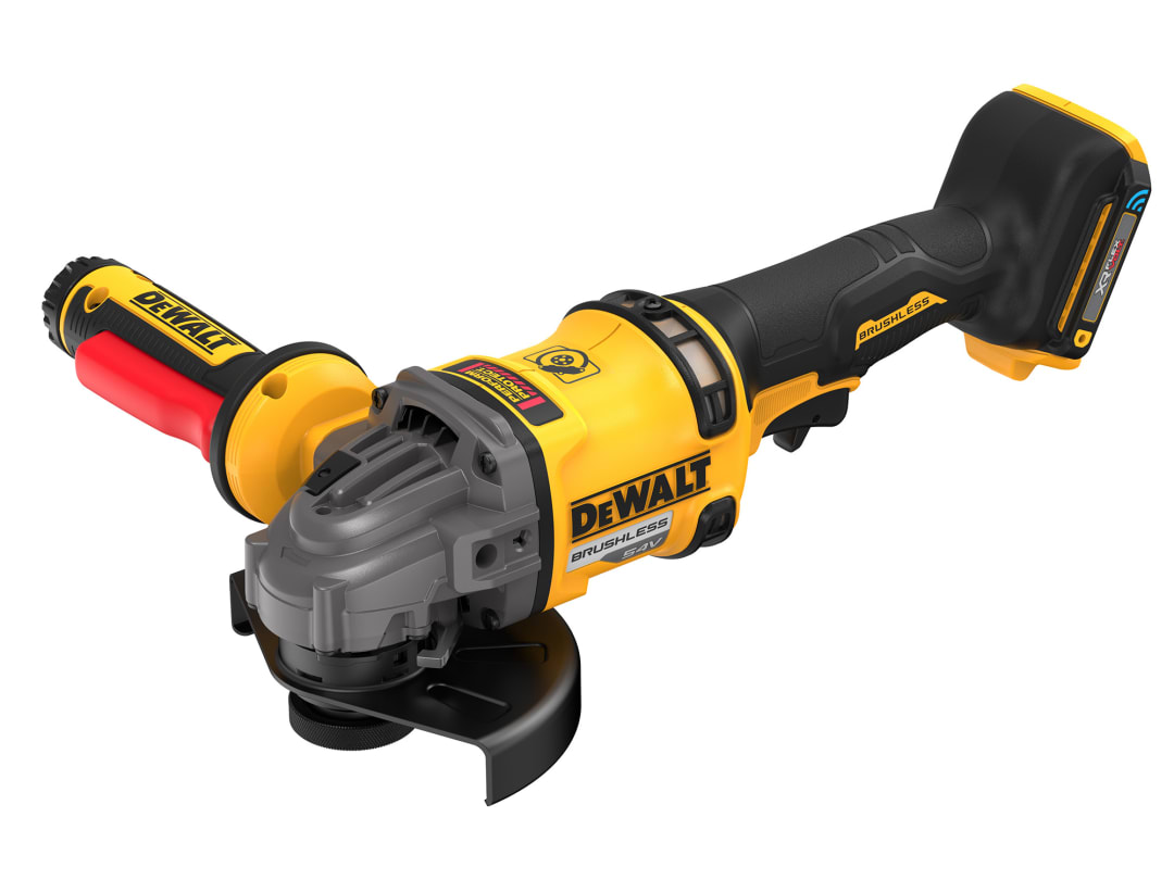 DEWALT Power Tools DCG418SHDN XR FlexVolt Detect Angle Grinder 125mm 54V Bare Unit DCG418SHDN-XJ