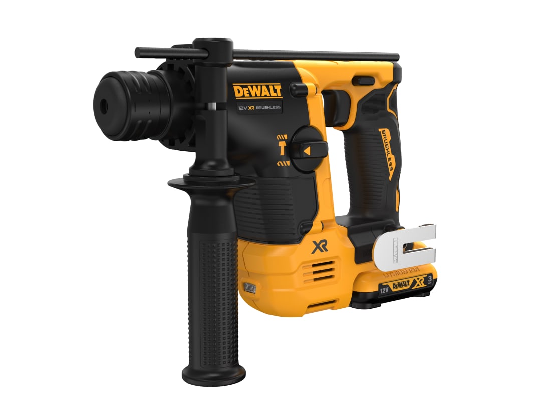 DEWALT Power Tools DCH072L2 XR BL SDS Plus Hammer Drill 12V 2 x 3.0Ah Li-ion DCH072L2-GB