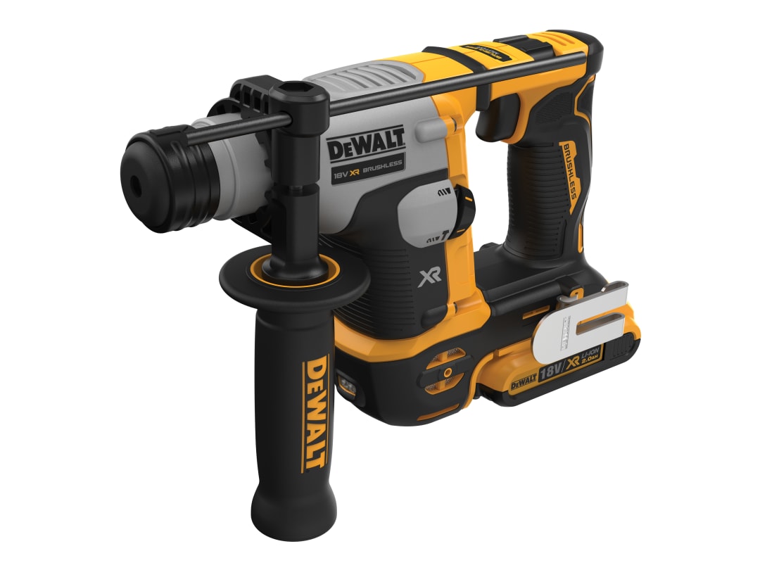 DEWALT Power Tools DCH172D2 Ultra-Compact XR SDS Plus Rotary Hammer 18V 2 x 2.0Ah Li-ion DCH172D2-GB