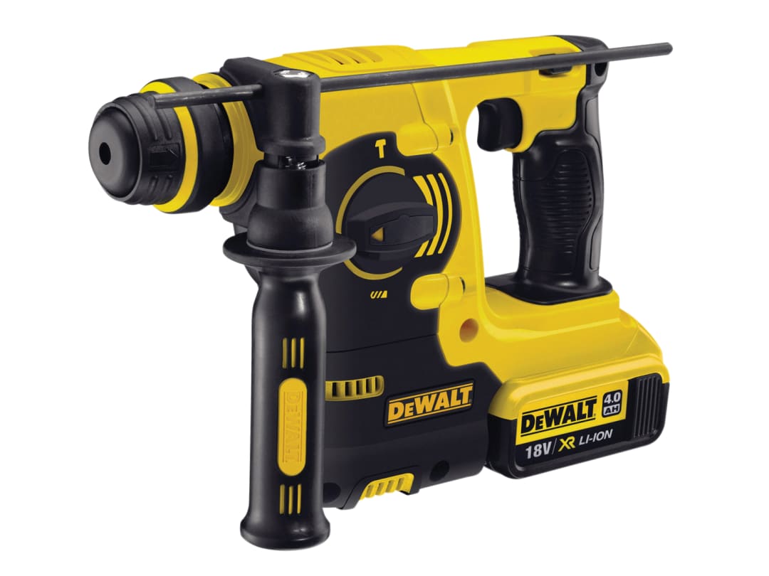 DEWALT Power Tools DCH253M2 SDS Plus Rotary Hammer 18V 2 x 4.0Ah Li-ion DCH253M2-GB
