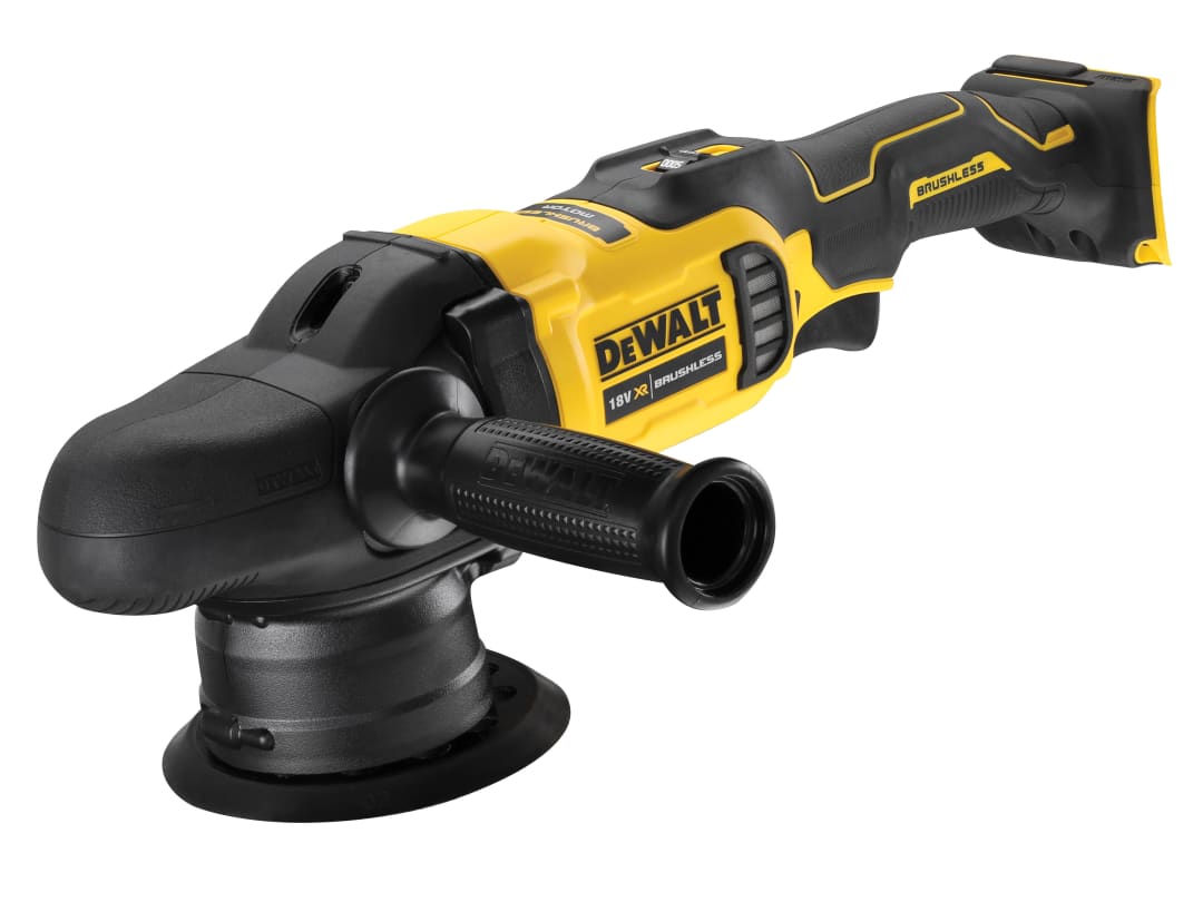 DEWALT Power Tools DCM848N XR Brushless Polisher 125mm 18V Bare Unit DCM848N-XJ
