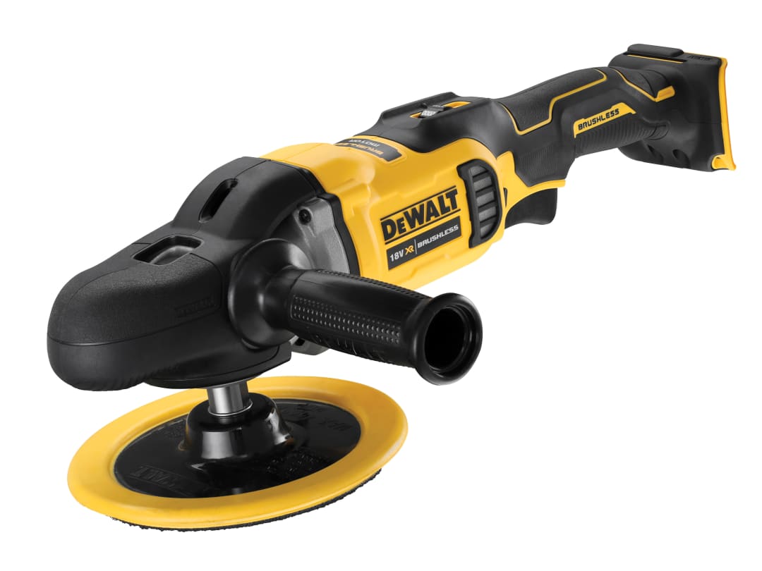 DEWALT Power Tools DCM849N XR Brushless Rotary Polisher 180mm 18V Bare Unit DCM849N-XJ