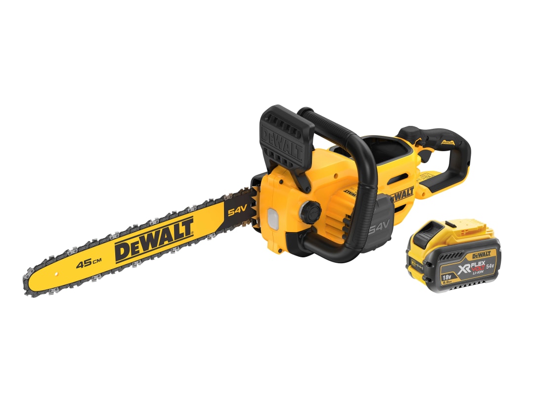 DEWALT Power Tools DCMCS574X XR FlexVolt Chainsaw 45cm Bar 54V 1 x 3.0Ah Li-ion DCMCS574X1-GB