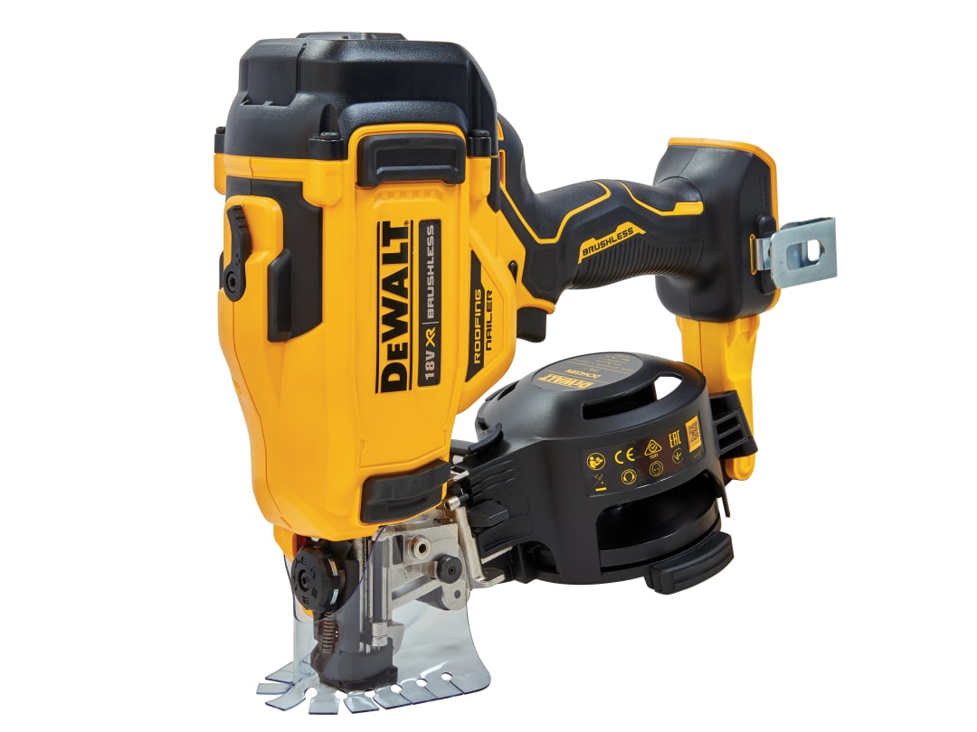 DEWALT Power Tools DCN45RNN XR Brushless Roofing Coil Nailer 18V Bare Unit DCN45RNN-XJ