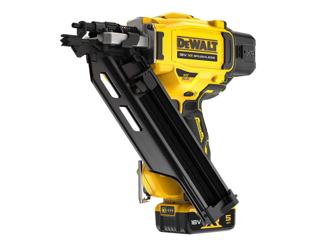 DEWALT Power Tools DCN930P2 XR Framing Nailer 18V 2 x 5.0Ah Li-ion DCN930P2-GB