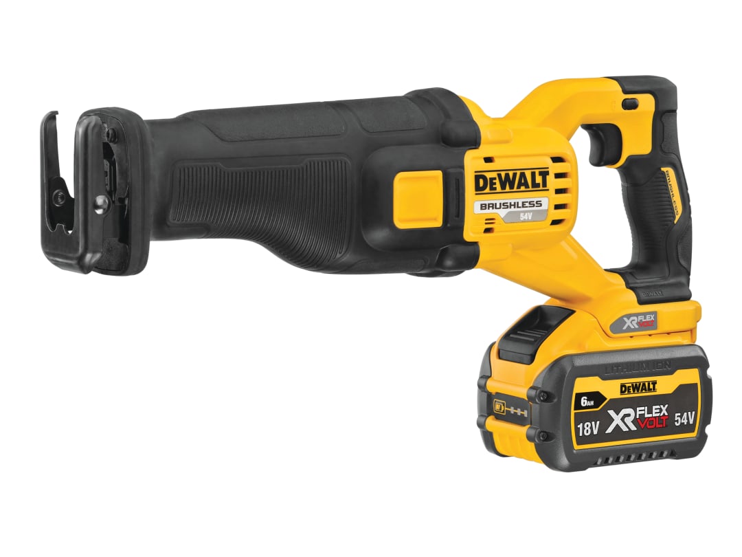 DEWALT Power Tools DCS389T2 XR FlexVolt Reciprocating Saw 54V 2 x 2.0Ah Li-ion DCS389T2-GB