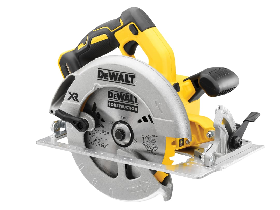 DEWALT Power Tools DCS570N XR Brushless Circular Saw 184mm 18V Bare Unit DCS570N-XJ