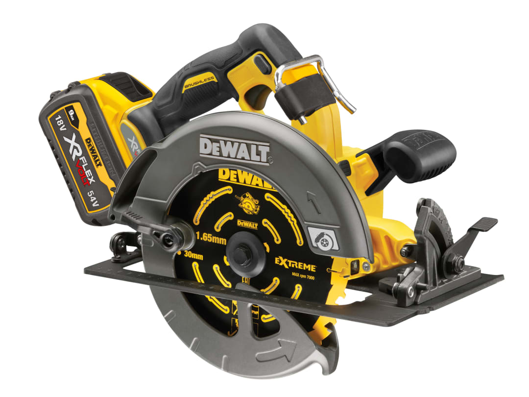 DEWALT Power Tools DCS578X2 XR FlexVolt Circular Saw 190mm 54V 2 x 3.0Ah Li-ion DCS578X2-GB