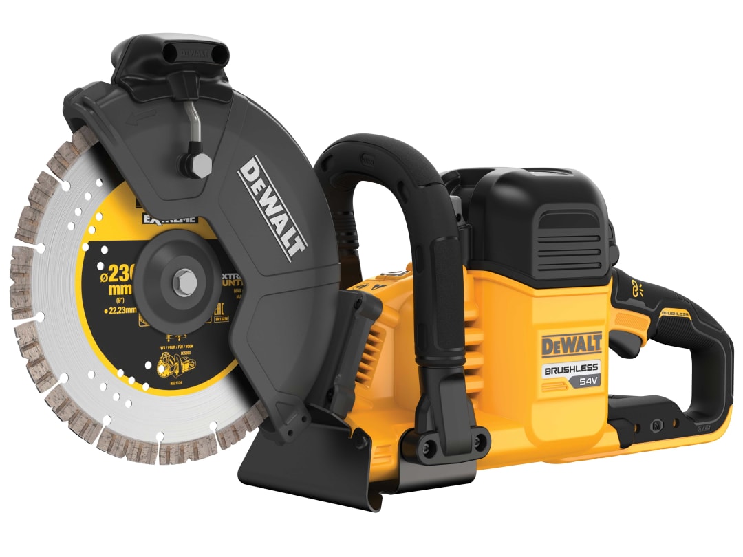 DEWALT Power Tools DCS691X2 XR FlexVolt 230mm Cut Off Saw 54V 2 x 9.0Ah Li-ion DCS691X2-GB