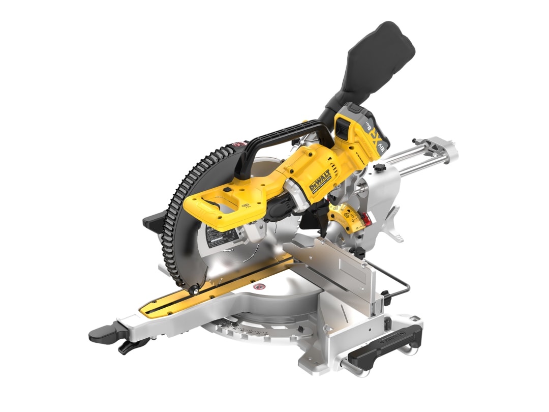 DEWALT Power Tools DCS782XW2 XR Mitre Saw 305mm 18V 2 x 8.0Ah Li-ion DCS782XW2-GB