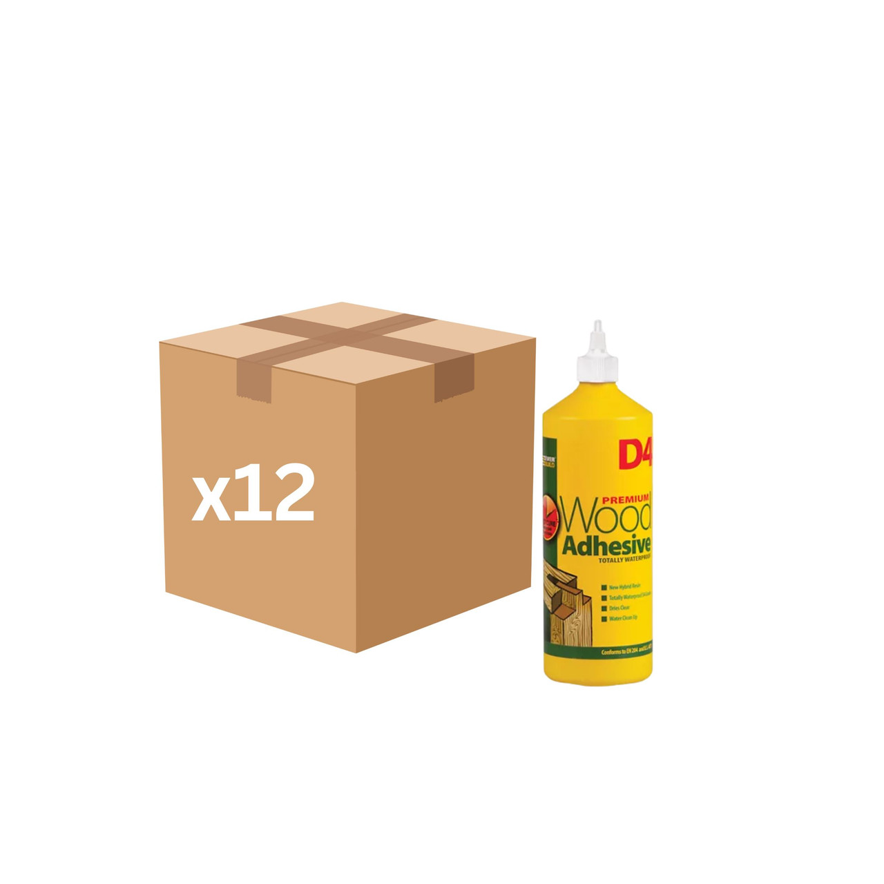 Everbuild Sika D4 Wood Adhesive 1 litre 484942