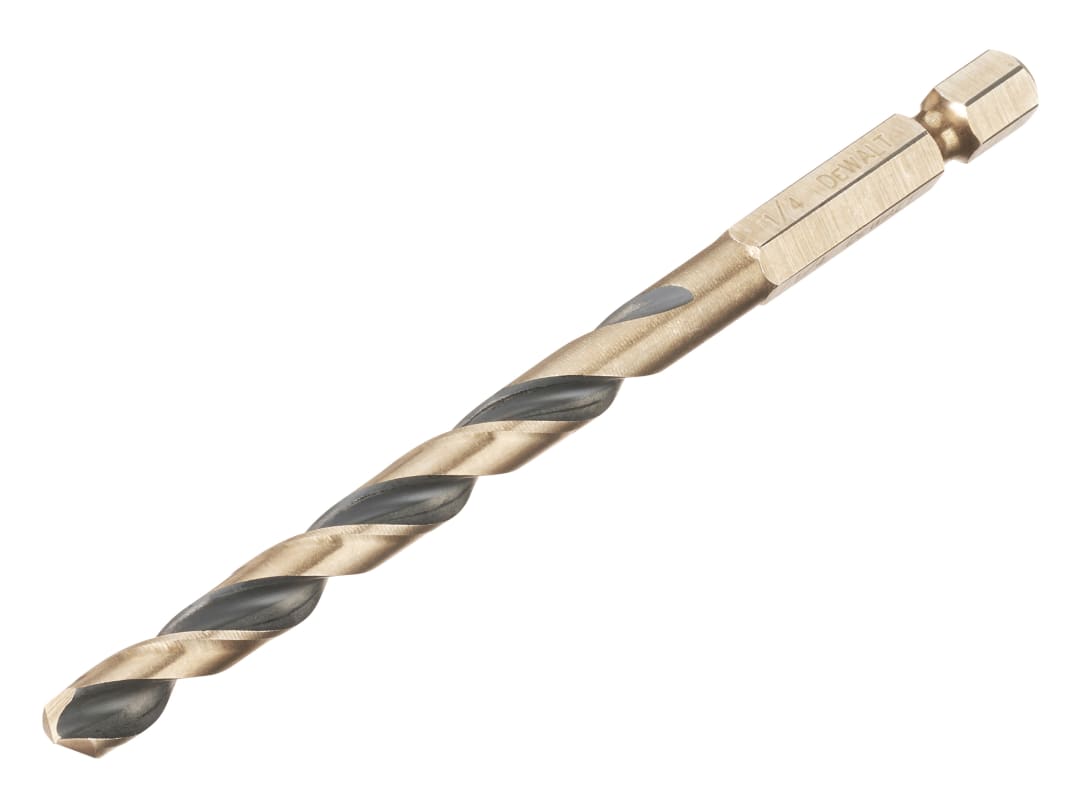 DEWALT Power Tools BLACK&GOLD Hex HSS-G Drill Bit 6.5mm DT20609-QZ
