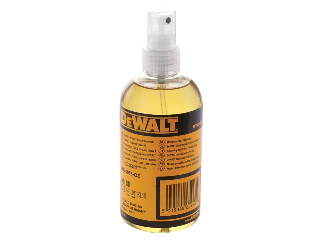DEWALT Power Tools DT20666 Hedge Trimmer Lubricant 300ml DT20666-QZ