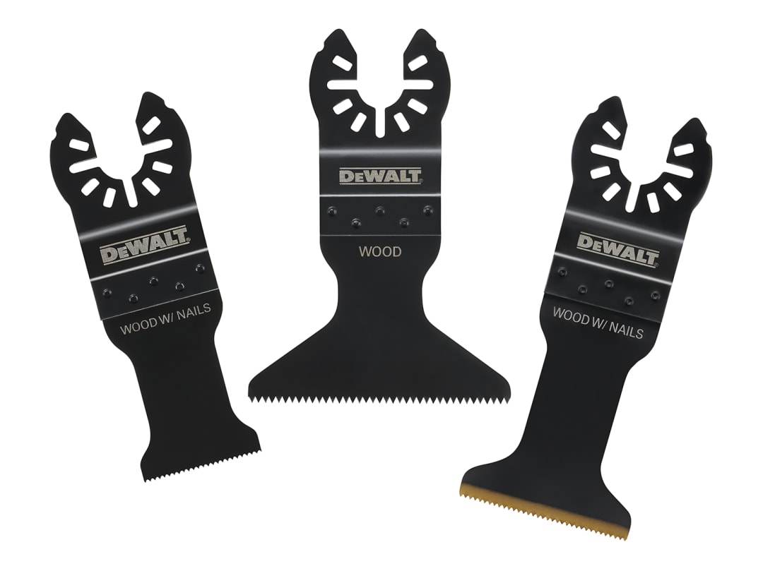 DEWALT Power Tools DT20760 Oscillating Blade Set, 3 Piece DT20760-QZ