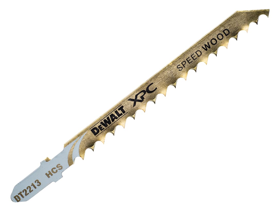 DEWALT Power Tools XPC HCS Wood Jigsaw Blades Pack of 5 T144D DT2213-QZ