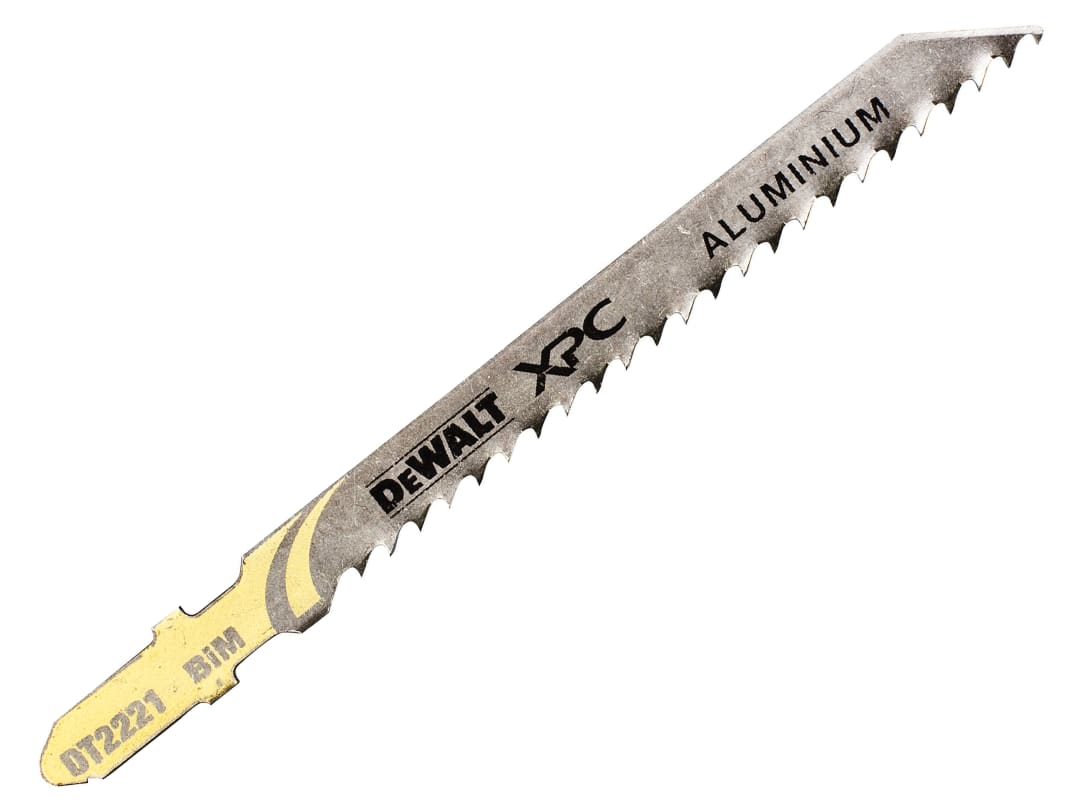 DEWALT Power Tools XPC Bi-Metal Aluminium Jigsaw Blades Pack of 3 T127DF DT2221-QZ