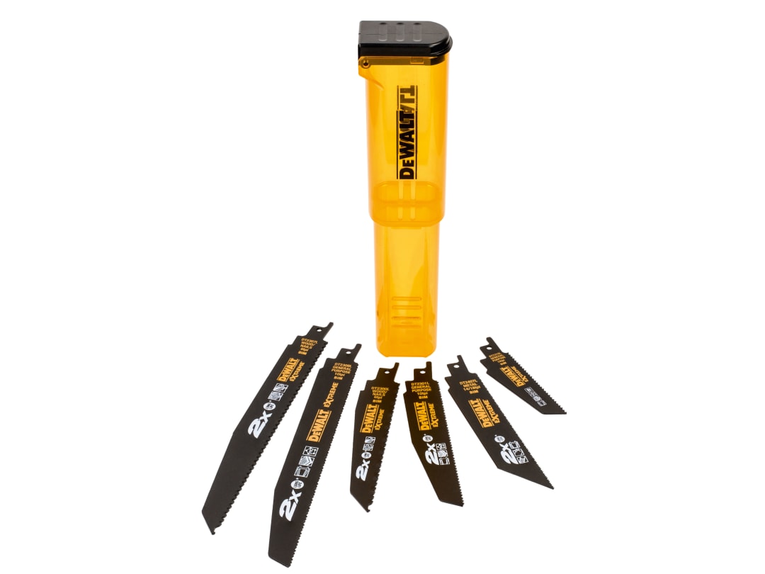 DEWALT Power Tools DT2440L 2X Life Reciprocating Saw Blade Set, 6 Piece DT2440L-QZ