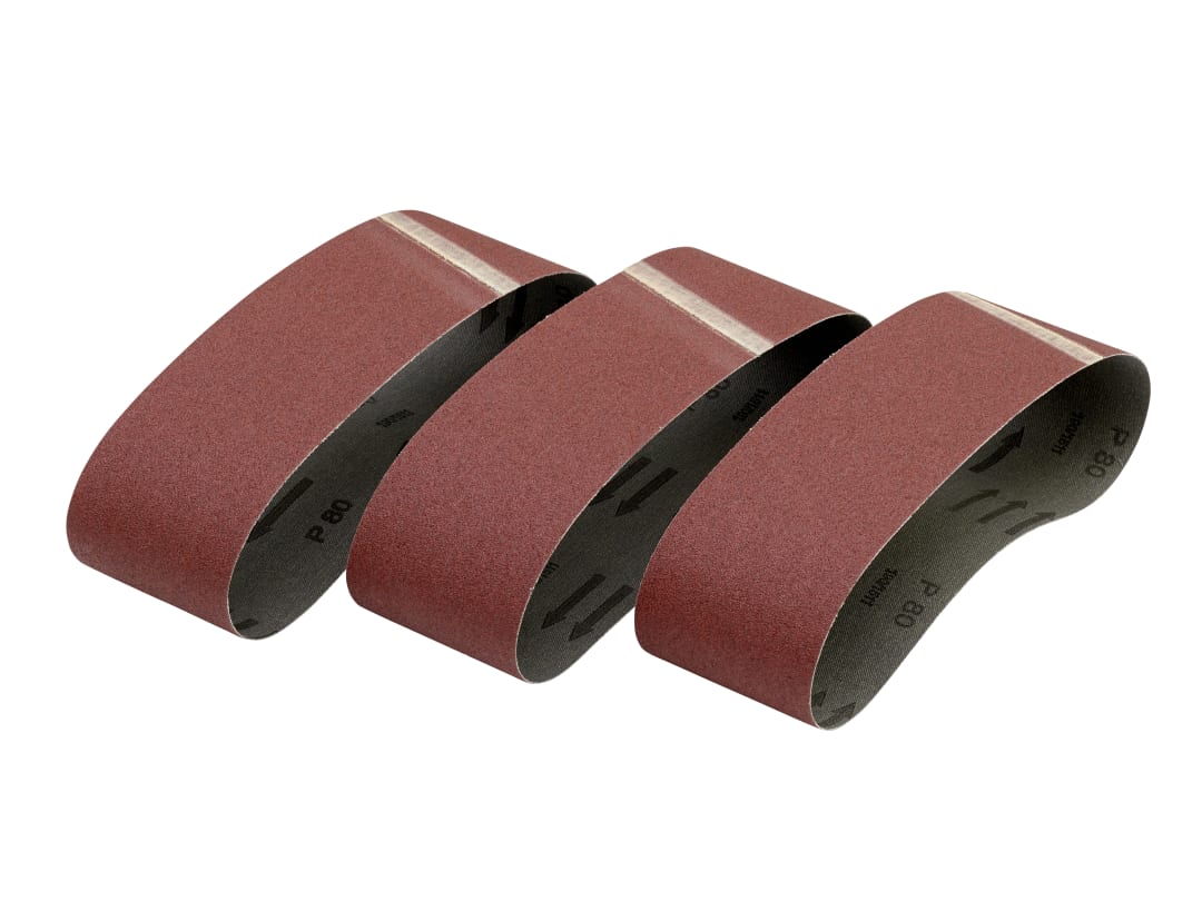 DEWALT Power Tools Sanding Belt 533 x 75mm 40G Pack of 3 DT3300-QZ