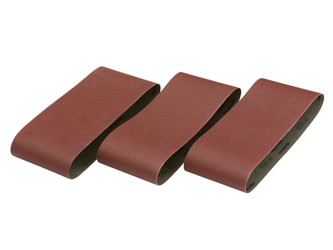 DEWALT Power Tools Sanding Belt 560 x 100mm 100G Pack of 3 DT3316-QZ