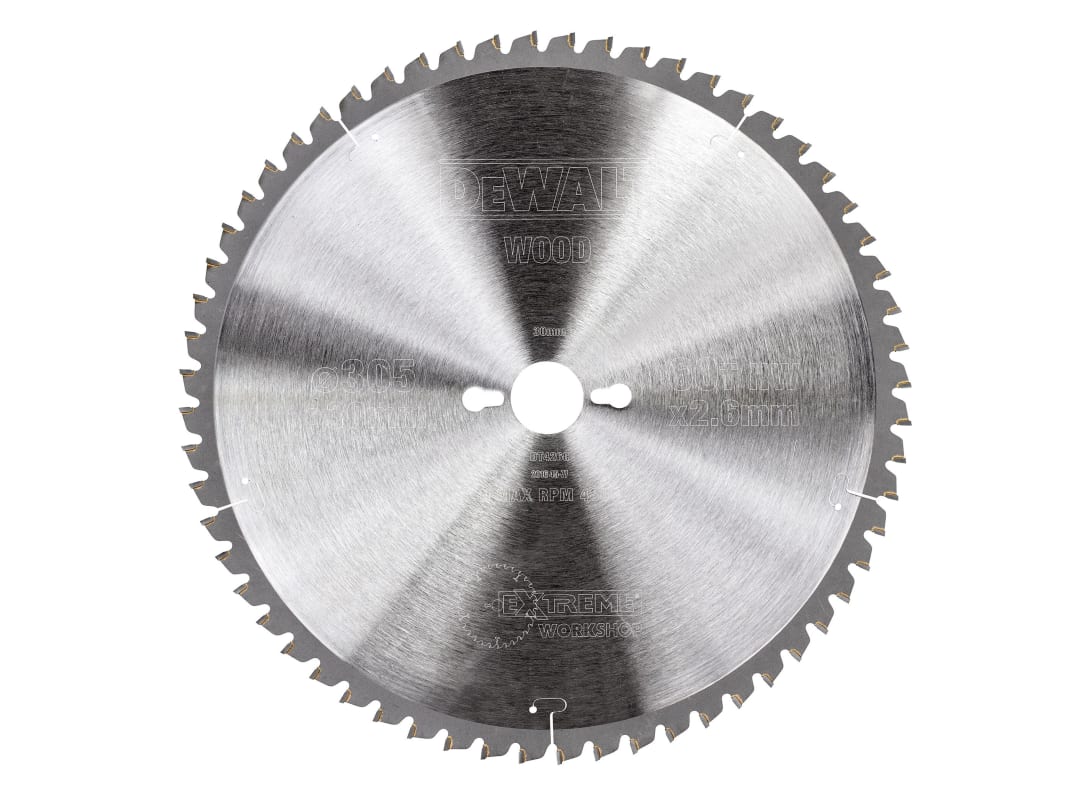 DEWALT Power Tools Series 40 Circular Saw Blade 305 x 30mm x 60T ATB/Neg DT4260-QZ