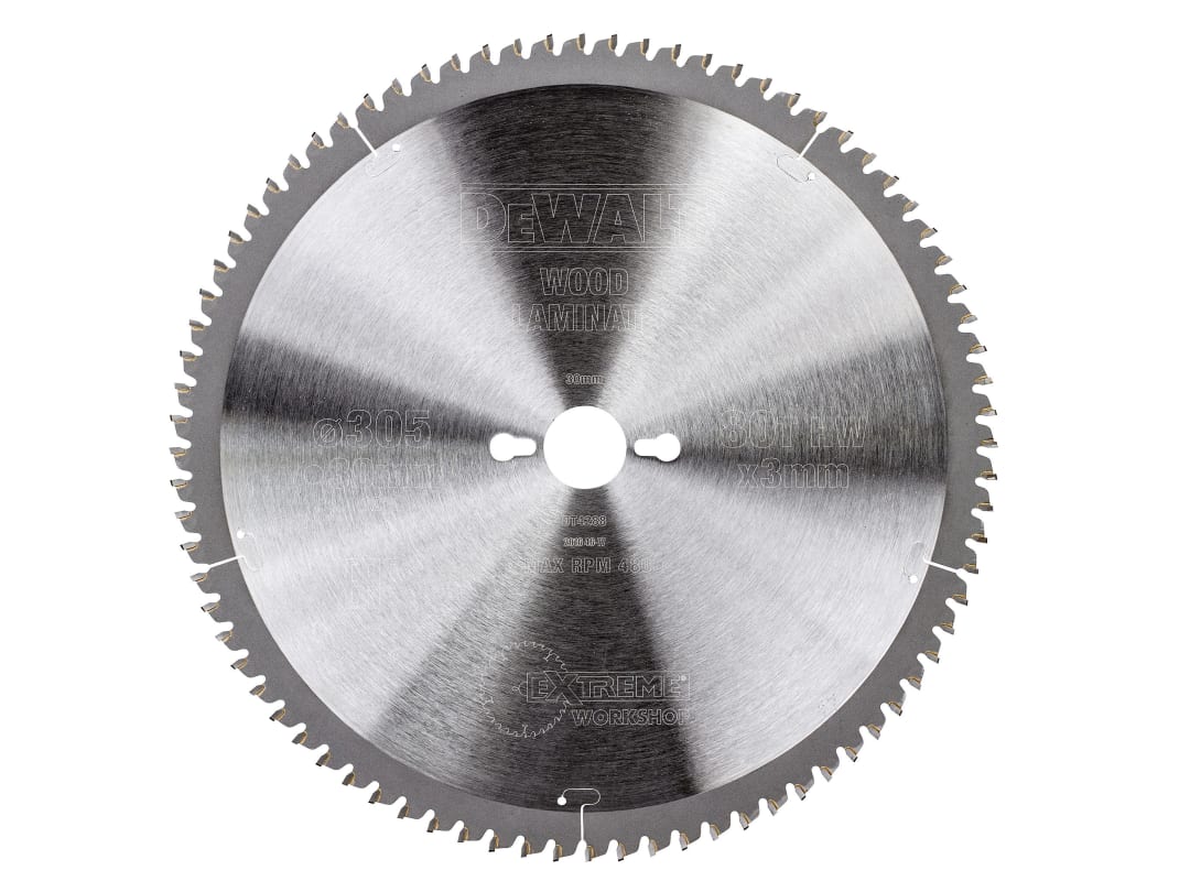 DEWALT Power Tools Series 40 Circular Saw Blade 305 x 30mm x 80T TCG/Neg DT4288-QZ