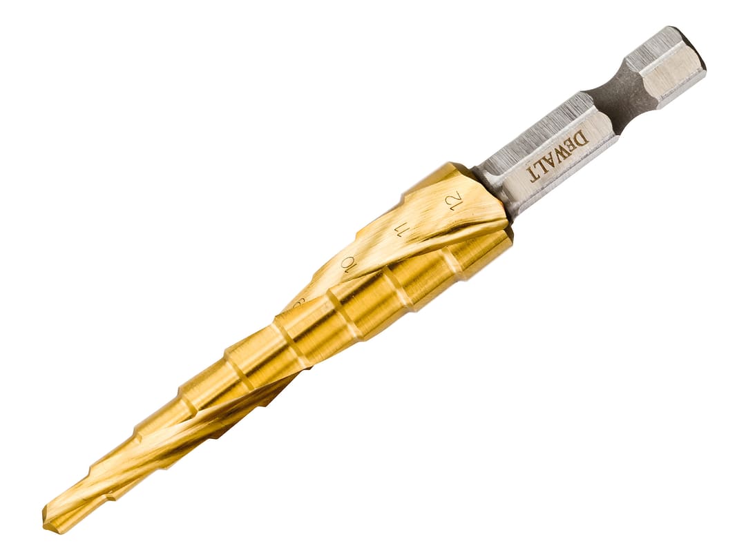 DEWALT Power Tools Extreme Step Drill Bit 6-12mm DT5026-QZ