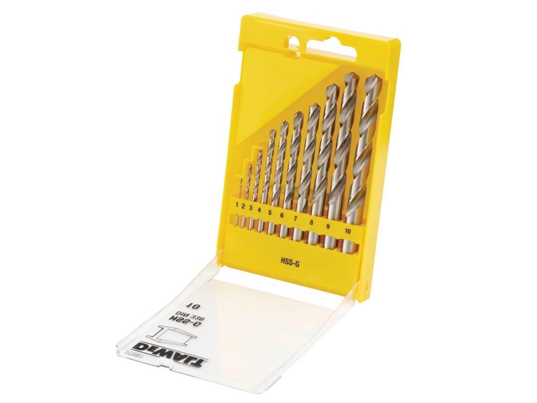 DEWALT Power Tools DT5921 Extreme Metal Drill Bit Set, 10 Piece DT5921-QZ