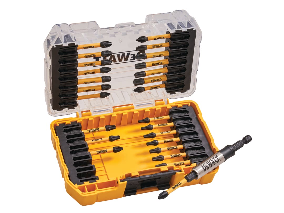 DEWALT Power Tools DT70583T FLEXTORQ Impact Screwdriving Set, 26 Piece DT70583T-QZ