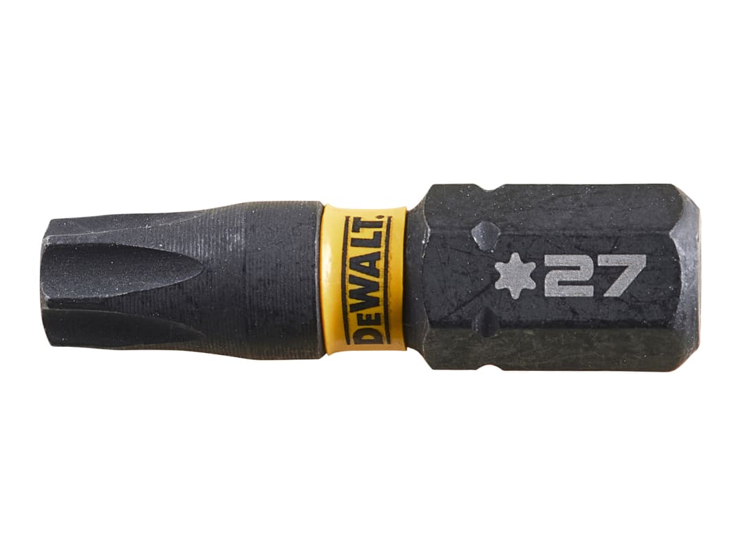 DEWALT Power Tools EXTREME FlexTORQ Bits T27 x 25mm (Pack 5) DT7383T-QZ