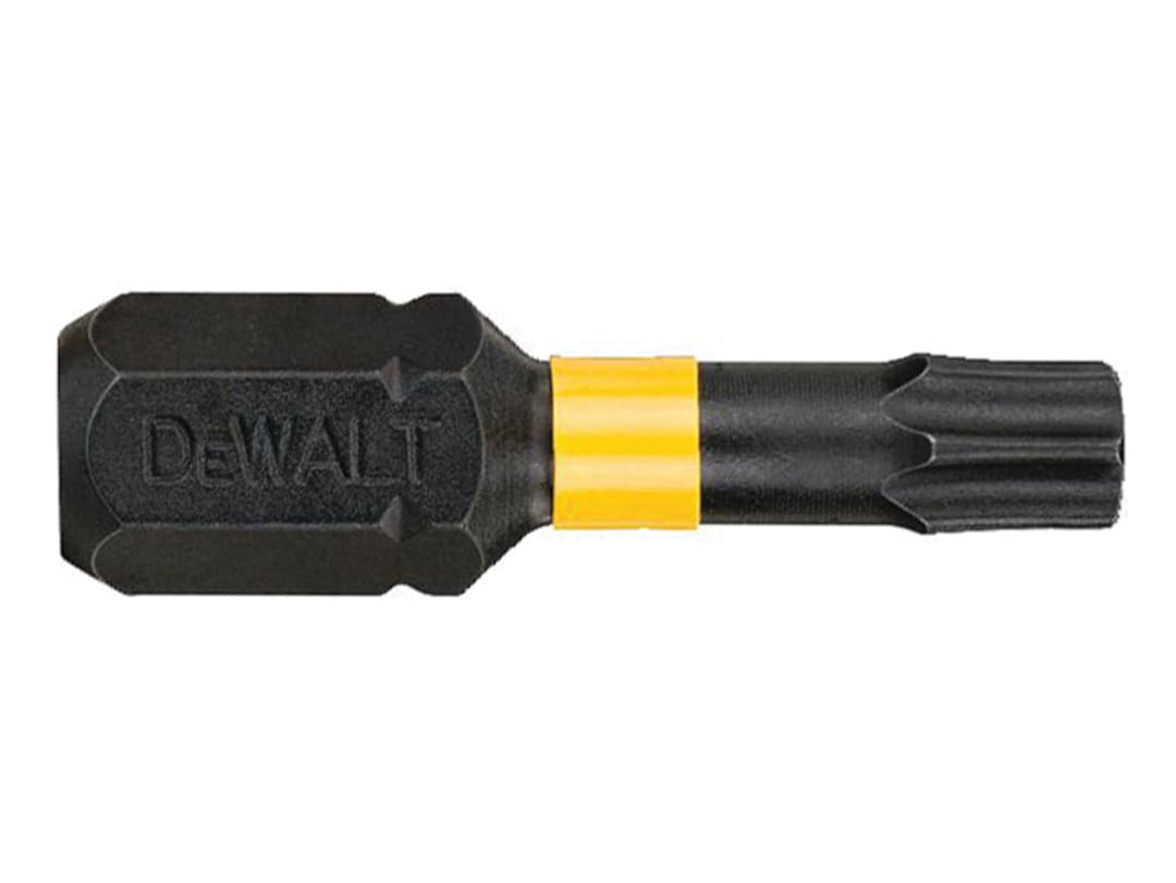 DEWALT Power Tools Impact Torsion Bits TX30 x 25mm (Pack 5) DT7384T-QZ