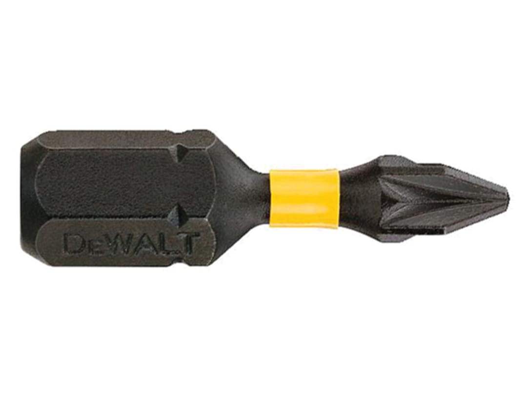 DEWALT Power Tools Extreme Impact Torsion Bits PZ1 x 25mm (Pack 5) DT7386T-QZ