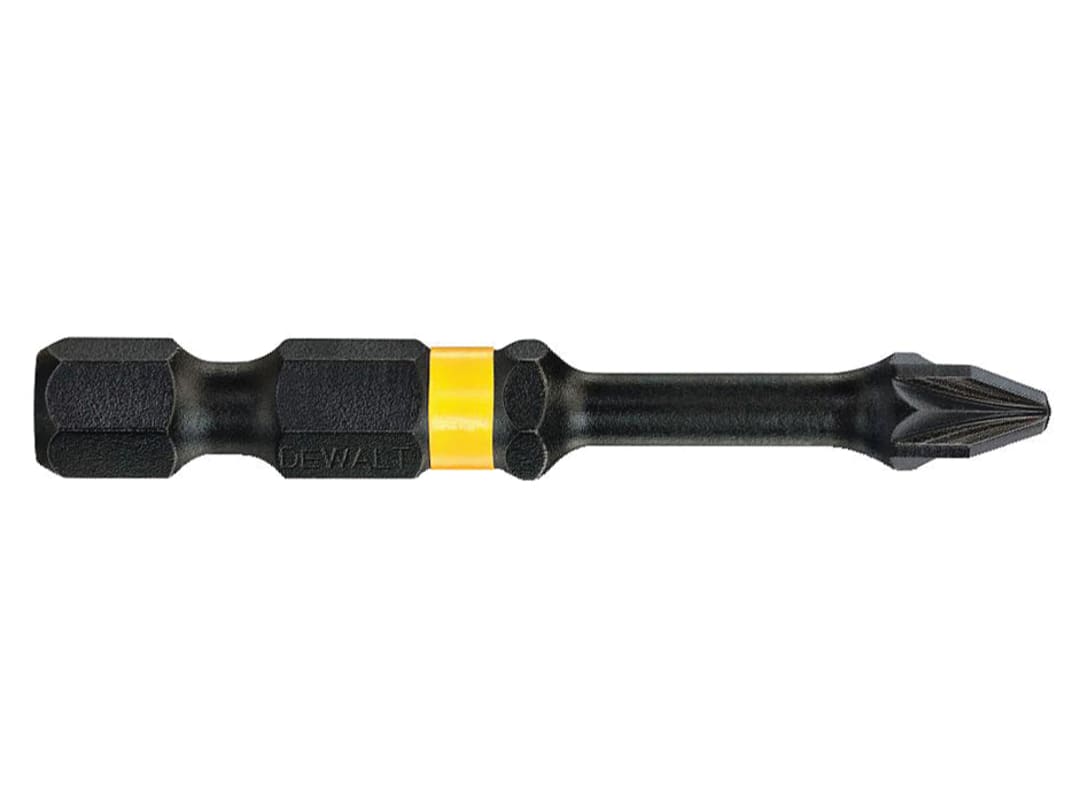 DEWALT Power Tools Extreme Impact Torsion Bits PZ2 x 50mm (Pack 5) DT7391T-QZ