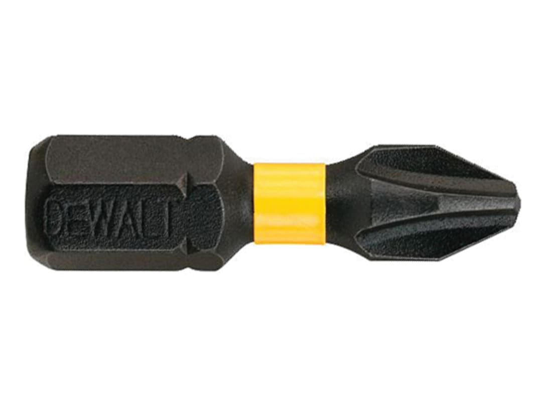 DEWALT Power Tools Impact Torsion Bits PH2 x 25mm (Pack 5) DT7994T-QZ