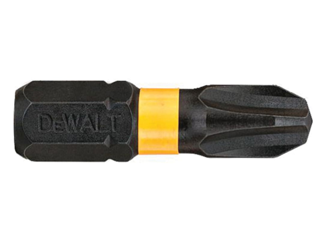 DEWALT Power Tools Impact Torsion Bits PH3 x 25mm (Pack 5) DT7995T-QZ